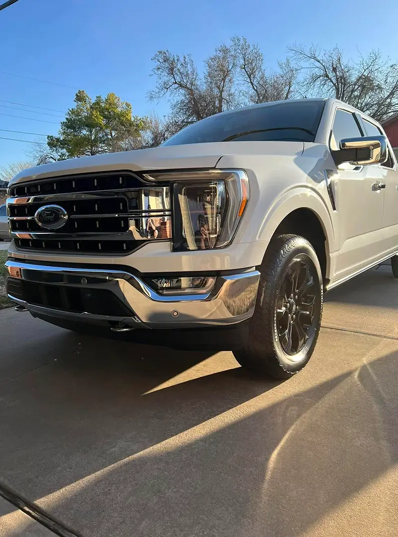 Ceramic Coating in OKC Ford truck after Ceramic Coating in OKC service