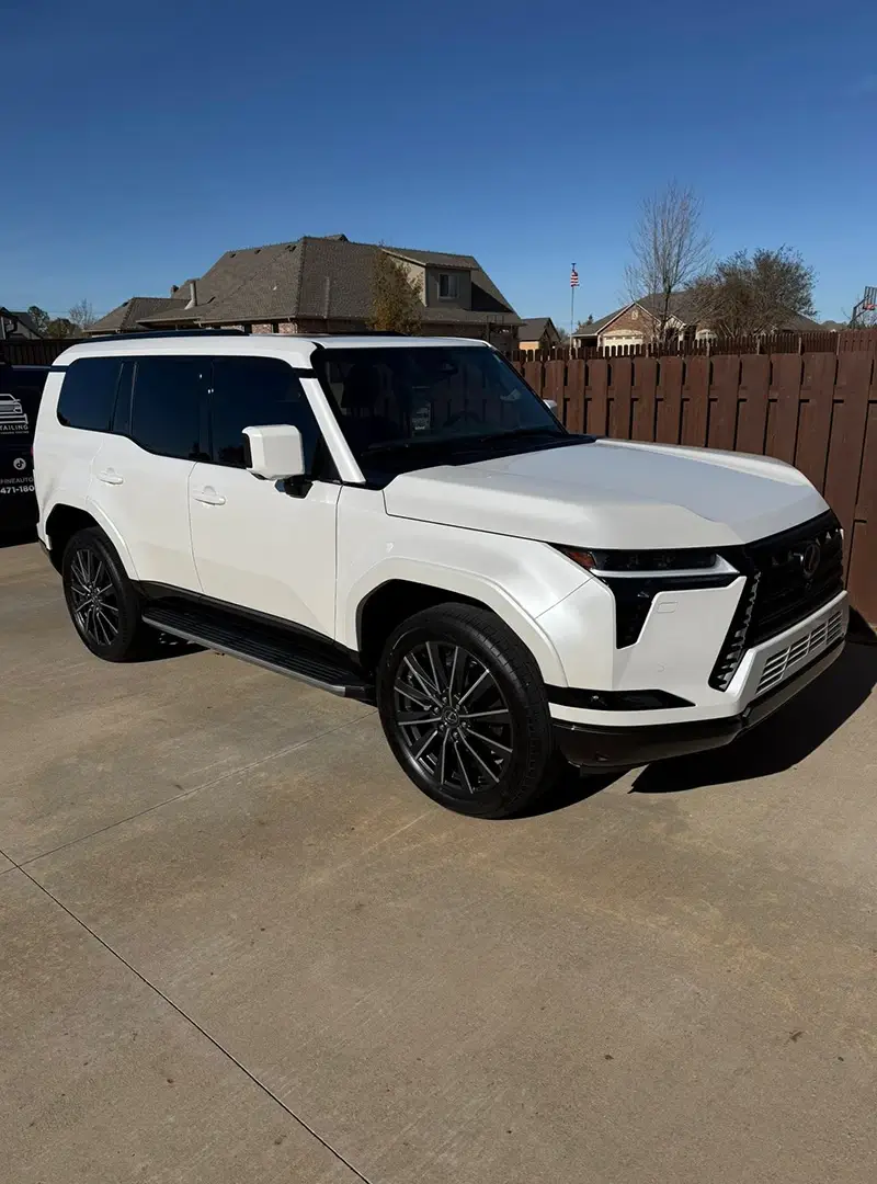 Lexus after Window Tinting in OKC service